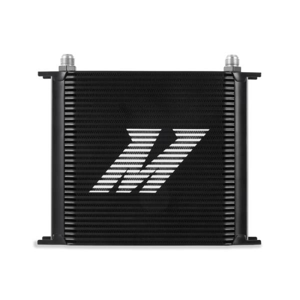 Mishimoto - Mishimoto MMOC-34BK Mishimoto Universal 34 Row Oil Cooler - Black