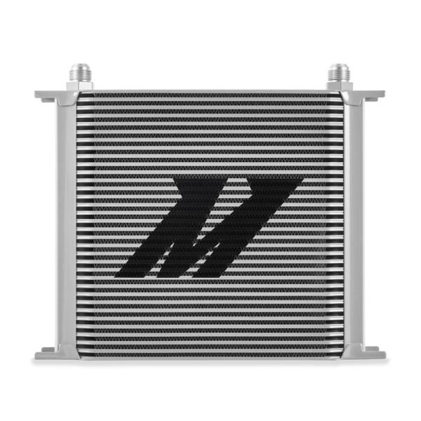 Mishimoto - Mishimoto MMOC-34SL Mishimoto Universal 34 Row Oil Cooler - Silver