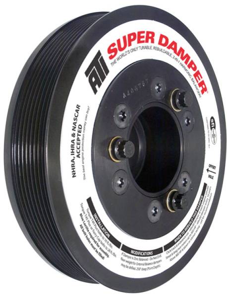 ATI - ATI ATI918889 ATI Damper - 7.45in - Steel - 8 Grv - Ford 7.3 - Powerstroke - 99-03 - Ext Bal - 3 Ring - Diesel