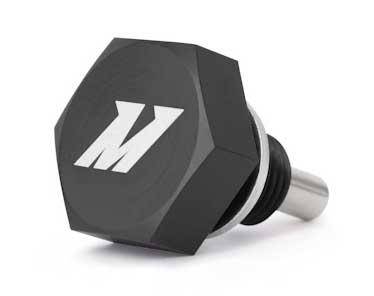 Mishimoto - Mishimoto MMODP-12125B Mishimoto Magnetic Oil Drain Plug M12 x 1.25 Black