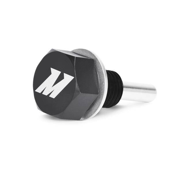 Mishimoto - Mishimoto MMODP-1215B Mishimoto Magnetic Oil Drain Plug M12 x 1.5 Black
