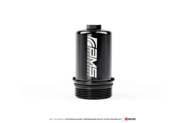 AMS - AMS ALP.37.03.0004-2 AMS Performance Huracan / R8 V10 DL800 Transmission Billet Filter Housing Kit (W/o OEM Filter)
