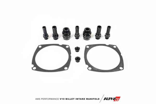 AMS - AMS ALP.37.08.0001-1 AMS Performance V10 Audi R8 / Lamborghini Huracan / Performante Billet Intake Manifold - CLR Anodize