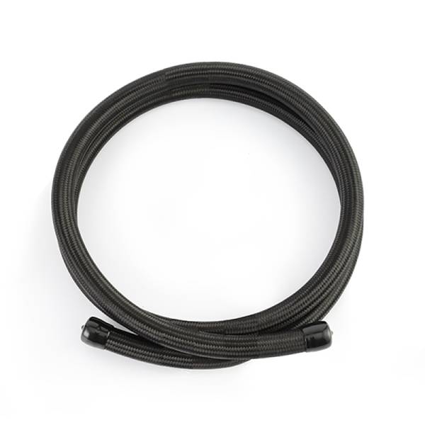 Mishimoto - Mishimoto MMSBH-0672-CB Mishimoto 6Ft Stainless Steel Braided Hose w/ -6AN Fittings - Black