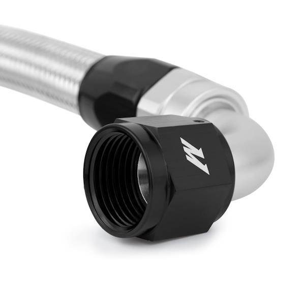 Mishimoto - Mishimoto MMSBH-10-4 Mishimoto 4 Ft Stainless Steel Braided Hose w/ -10AN Fittings