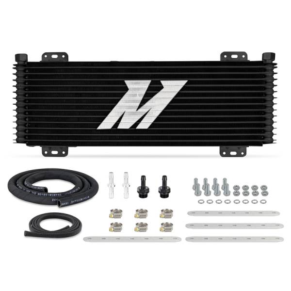 Mishimoto - Mishimoto MMTC-SP-13BK Mishimoto Universal Stacked Plate Trans Cooler 13 Row Black