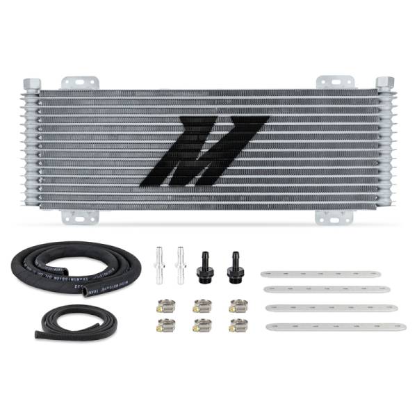 Mishimoto - Mishimoto MMTC-SP-13SL Mishimoto 13-Row Stacked Plate Transmission Cooler - Silver