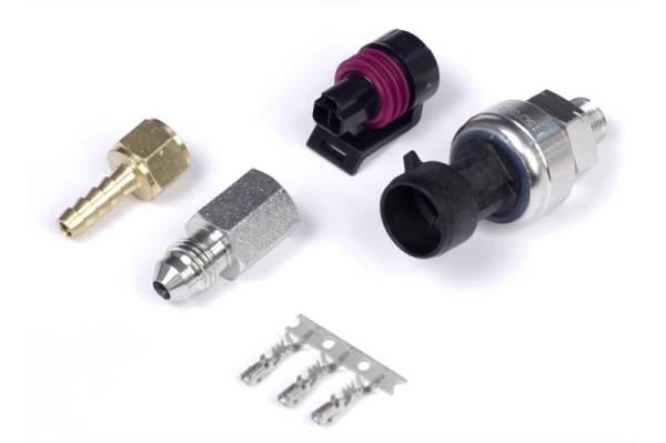 Haltech - Haltech HT-010130 Haltech 7 Bar TI MAP Sensor 1/8 NPT w/Plug & Pins/-4 AN & 5mm Hosetail Adaptors