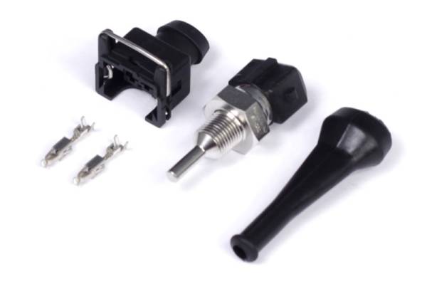 Haltech - Haltech HT-010306 Haltech Oil Temperature Sensor High Range 150 Deg C 1/8 NPT Thread w/Bosch EV1 Plug & Pins
