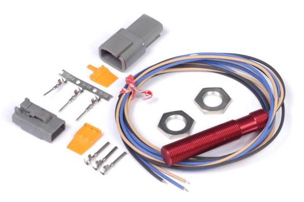 Haltech - Haltech HT-010610 Haltech Red Single Channel Hall Effect Sensor M12x1.0 (Wheel Speed/Crank/Cam)