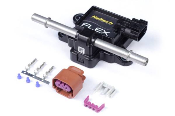 Haltech - Haltech HT-011000 Haltech Flex Fuel Composition Sensor for 3/8 (GM Spring Lock) Fittings w/Plug & Pins