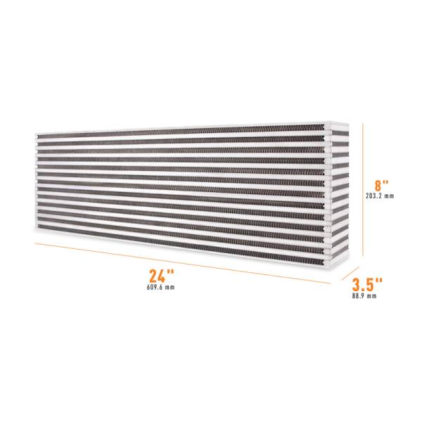 Mishimoto - Mishimoto MMUIC-05 Mishimoto Universal Air-to-Air Intercooler Core - 24in / 8in / 3.5in