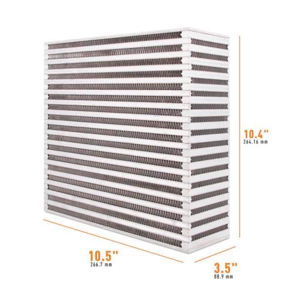 Mishimoto - Mishimoto MMUIC-21 Mishimoto Universal Air-to-Air Intercooler Core - 10.5in / 10.4in / 3.5in