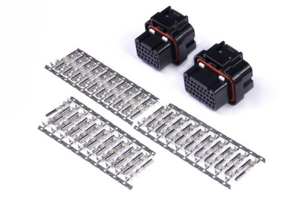 Haltech - Haltech HT-030001 Haltech AMP 26 & 34 Pin 4 Row 3 Keyway Superseal Connector Set Plug & Pins