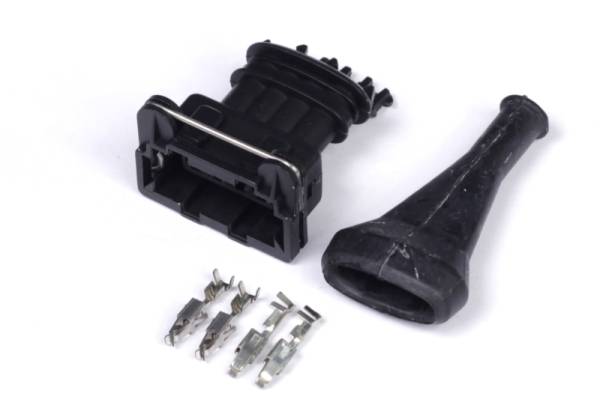 Haltech - Haltech HT-030311 Haltech Bosch 4 Pin Junior Timer Female Connector Plug & Pins