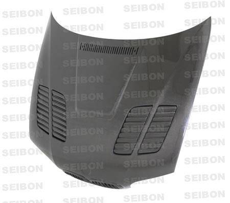 Seibon - Seibon Carbon HD0105BMWE46M3-GTR Seibon 01-05 BMW E46 M3 GTR Style Carbon Fiber Hood