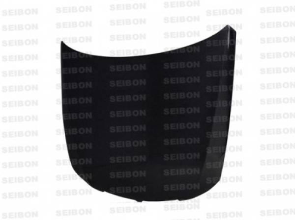 Seibon - Seibon Carbon HD0507BMWE90-OE Seibon 05-08 BMW 3 Series 4 dr (Excl 10/04-05/08 M3) OEM Carbon Fiber Hood