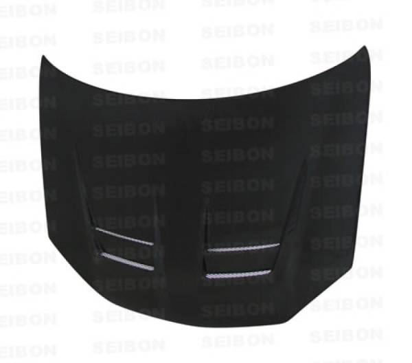 Seibon - Seibon Carbon HD0607VWGTIB-DV Seibon 06-08 VW GTi Shaved DV Style Carbon Fiber Hood