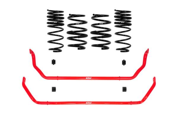 Eibach - Eibach E43-15-021-02-22 Eibach Pro-Plus Kit 15-16 Volkswagen Golf R MKVII 28mm Front 25mm Rear - Fits 2015-2019 Volkswagen Golf R
