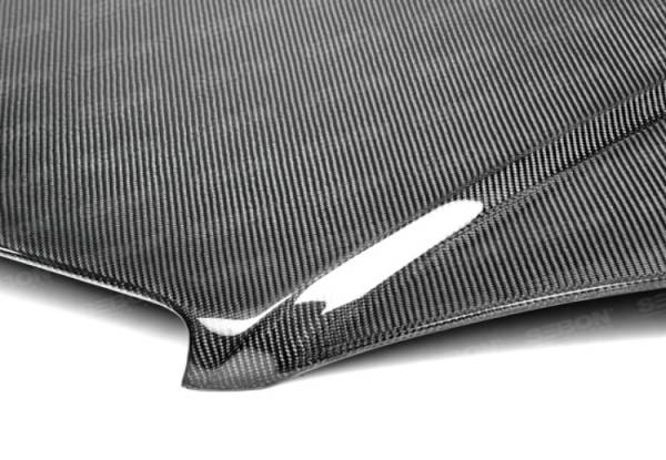 Seibon - Seibon Carbon HD0709MBW204-OE Seibon 07-11 Mercedes Benz C-Class (Does Not Fit C63) OEM-Style Carbon Fiber Hood