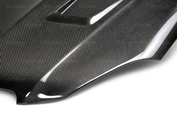Seibon - Seibon Carbon HD1112MBC63-GT Seibon 12-14 Mercedes Benz C63 GT-Style Carbon Fiber Hood