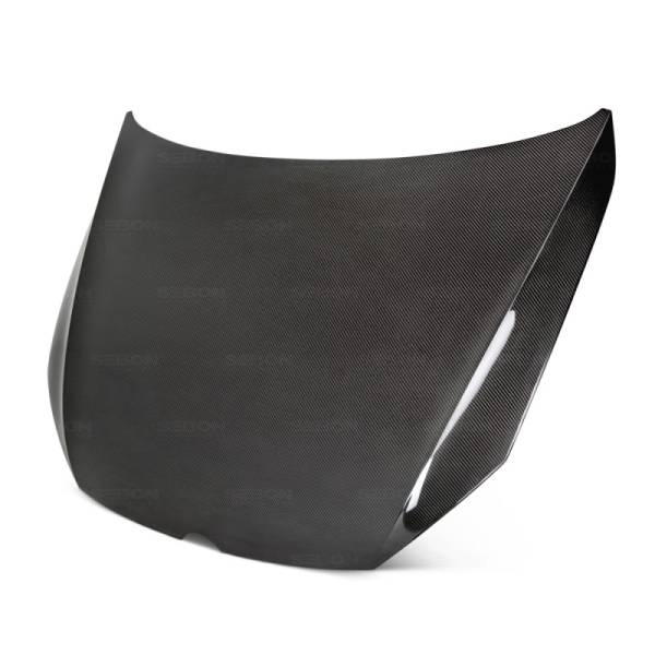Seibon - Seibon Carbon HD12VWG7-OE Seibon 2015 VW Golf/GTI OEM Carbon Fiber Hood