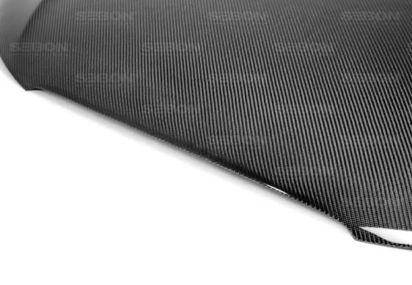 Seibon - Seibon Carbon HD13AUA5-OE Seibon 13-17 Audi A5 OEM Carbon Fiber Hood