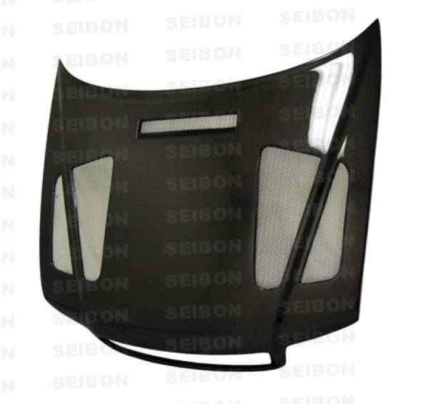 Seibon - Seibon Carbon HD9601AUA4-ER Seibon 96-01 Audi A4 ER Carbon Fiber Hood
