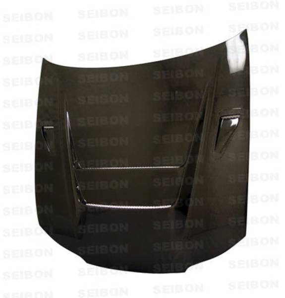 Seibon - Seibon Carbon HD9901NSS15-DVII Seibon 99-01 Nissan S15 DVII Carbon Fiber Hood
