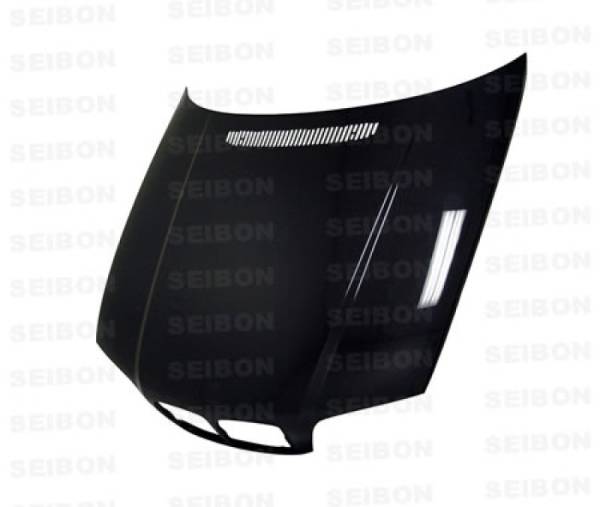 Seibon - Seibon Carbon HD9902BMWE462D-OE Seibon 7/99-5/02 BMW 3 Series 2dr (E46) OEM-Style Carbon Fiber Hood