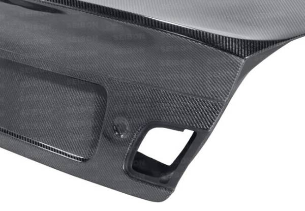 Seibon - Seibon Carbon TL9904BMWE462D-C Seibon 99-04 BMW 3 Series 2DR E46 CSL Carbon Fiber Trunk Lid