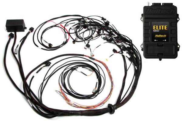 Haltech - Haltech HT-151368 Haltech Elite 2500 Terminated Harness ECU Kit w/OE Injector Connectors
