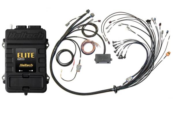 Haltech - Haltech HT-151376 Haltech Elite 2500 Terminated Harness ECU Kit w/EV1 Injector Connectors