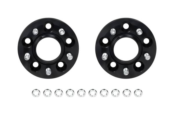 Eibach - Eibach S90-4-17-001-B Eibach 20-22 Tesla Model Y Pro-Spacer 16mm Pair - Black - Fits 2017-2025 Tesla 3, Y