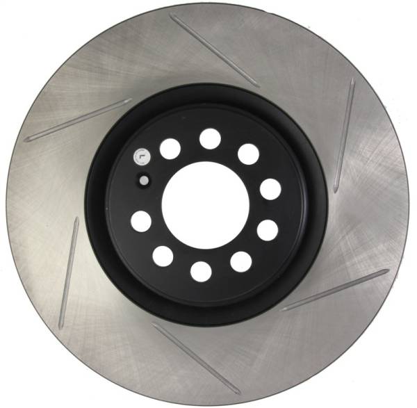 Stoptech - Stoptech 126.33062SL StopTech Power Slot 3/99-06 Audi TT/00-06 TT Quattro / 03-05 VW Golf GTi Left Front Slotted Rotor