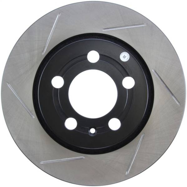 Stoptech - Stoptech 126.33069SL StopTech Power Slot 04-06 Audi TT Quattro / 04 VW Golf R32 Left Rear Slotted Rotor