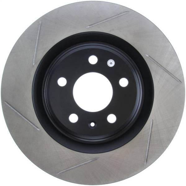 Stoptech - Stoptech 126.33137SR StopTech Power Slot 12-13 Audi A6 Quattro/11-12 A7 Quattro / 10-13 S4 Rear Right Slotted Rotor