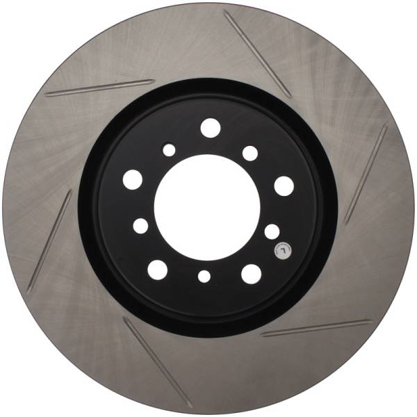 Stoptech - Stoptech 126.34058SL StopTech Power Slot BMW (E46) Front Left Slotted Rotor
