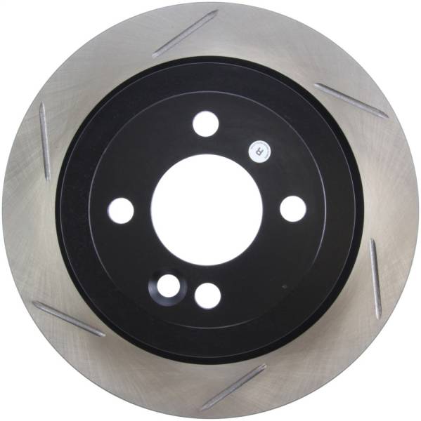 Stoptech - Stoptech 126.34066SL StopTech Power Slot 02-06 Mini Cooper / Mini Cooper S Rear Left SportStop Slotted Rotor