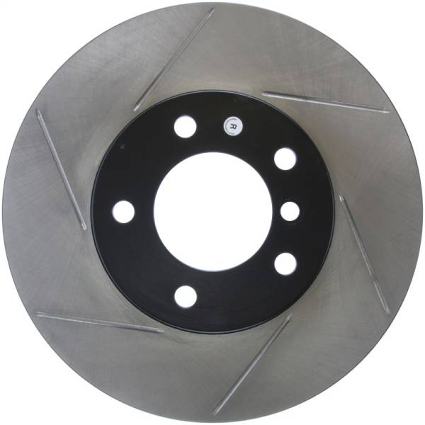 Stoptech - Stoptech 126.34108SR StopTech Power Slot 9/07-09 BMW 328 Front Right Slotted Rotor