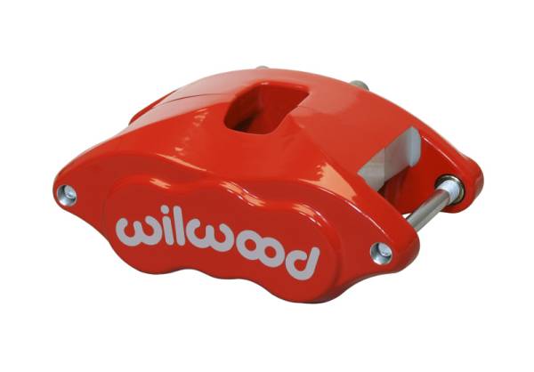Wilwood - Wilwood 120-10939-RD Wilwood Caliper-D52-Red 1.25/1.25in Pistons 1.04in Disc