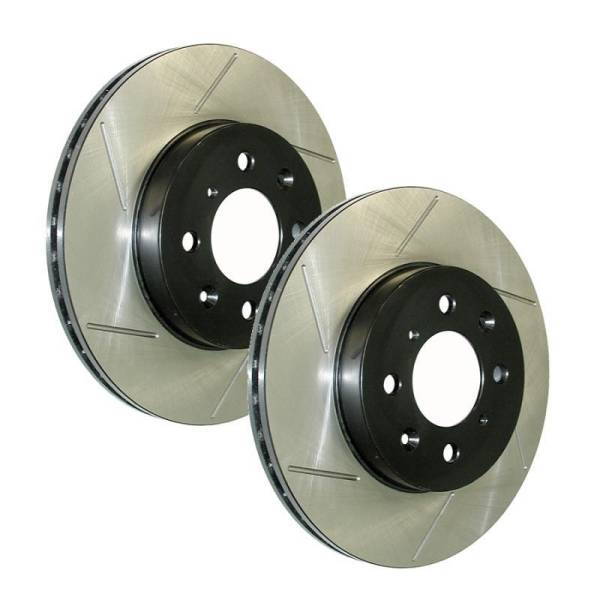 Stoptech - Stoptech 126.40048CSL StopTech Power Slot 00-09 Honda S2000 CRYO Front Left Slotted Rotor