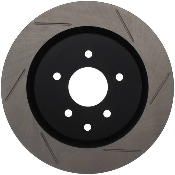 Stoptech - Stoptech 126.42079SL StopTech Power Slot 03-07 350z/ 03-04 G35 w/ Brembo SportStop Slotted Rear Left Rotor