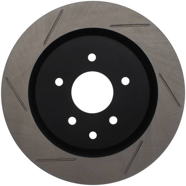 Stoptech - Stoptech 126.42079SR StopTech Power Slot 03-07 350z/ 03-04 G35 w/ Brembo SportStop Slotted Rear Right Rotor