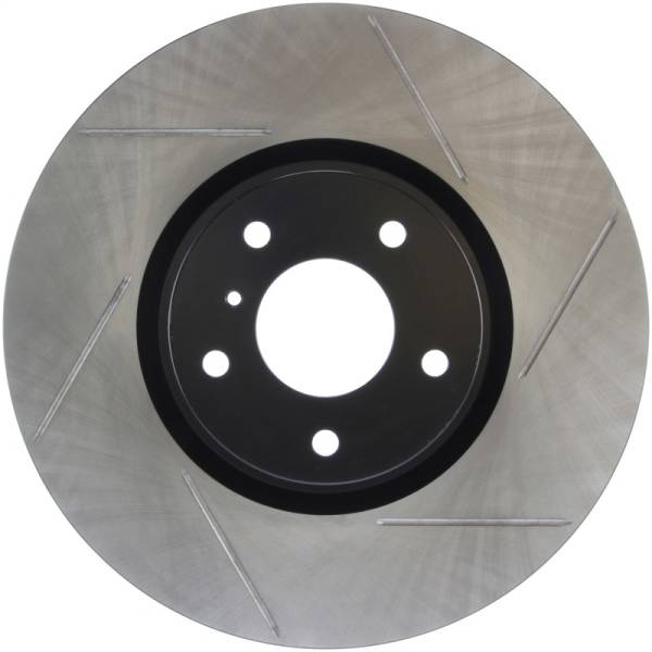 Stoptech - Stoptech 126.42095SL StopTech Power Slot 07-08 Infiniti G35 2WD / 08 G37 Coupe SportStop Slotted Front Left Rotor