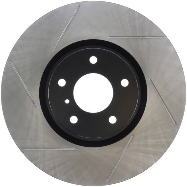 Stoptech - Stoptech 126.42095SR StopTech Power Slot 07-08 Infiniti G35 2WD / 08 G37 Coupe SportStop Slotted Front Right Rotor