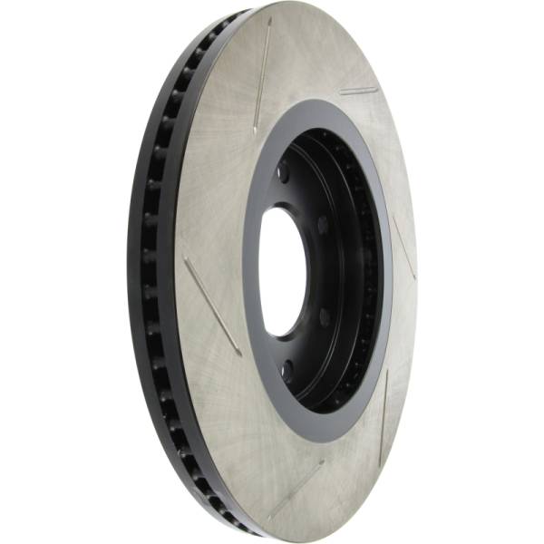 Stoptech - Stoptech 126.42099SL StopTech Power Slot 08-09 Infiniti QX4/QX56 / 07-09 Nissan Armada Left Front Slotted Rotor