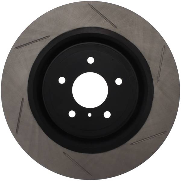 Stoptech - Stoptech 126.42100SL StopTech Power Slot Nissan 370z / Infiniti G37 SportStop Slotted Front Left Rotor