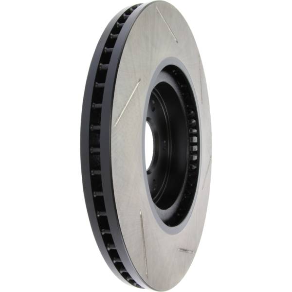 Stoptech - Stoptech 126.42100SR StopTech Power Slot Nissan 370z / Infiniti G37 SportStop Slotted Front Right Rotor