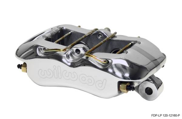 Wilwood - Wilwood 120-12160-P Wilwood Caliper-Dynapro Low-Profile 5.25in Mount - Pol 1.12in Pistons .81in Disc